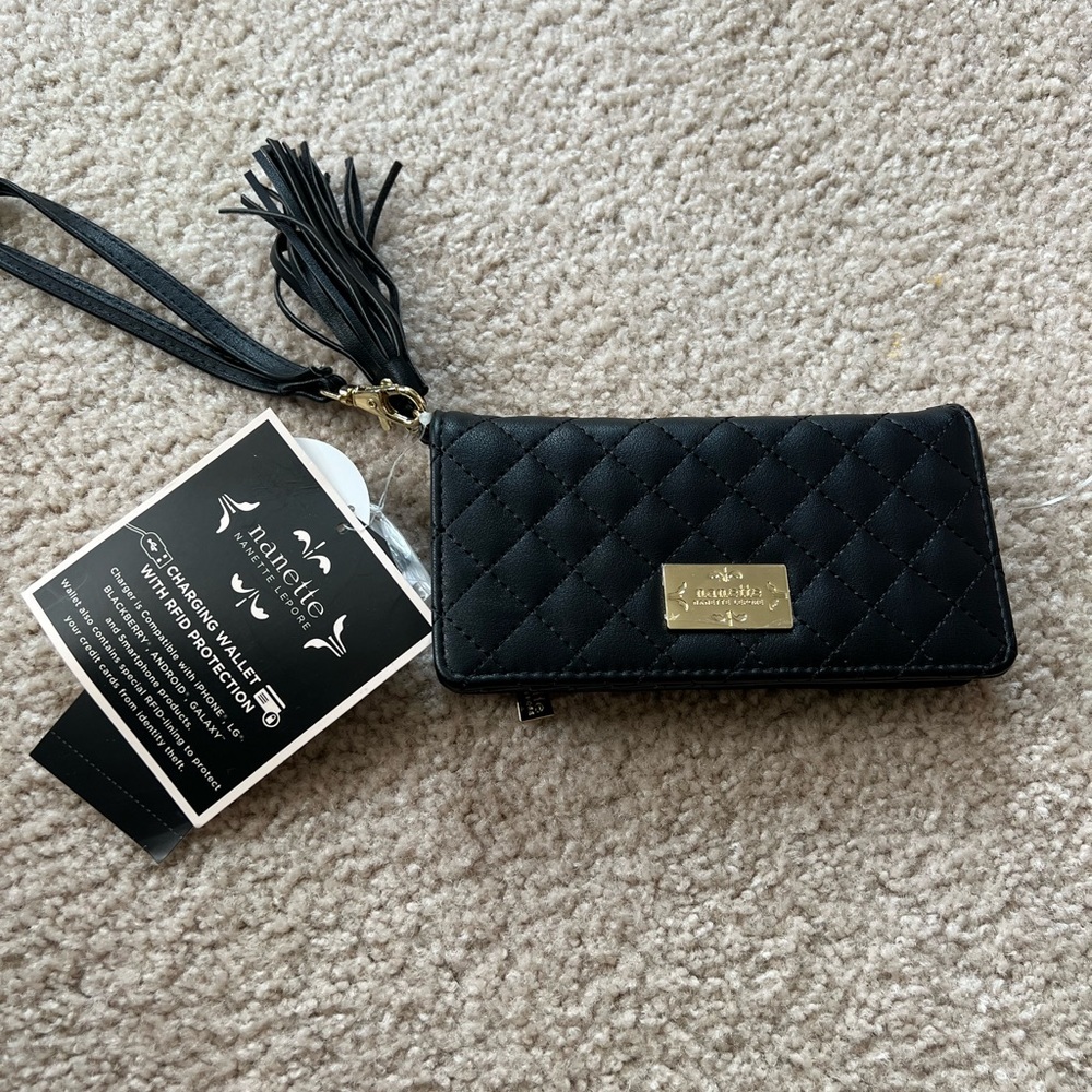 Nanette Laporte RFID iPhone Android charging wallet